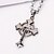 cheap Men&#039;s Necklaces-Men&#039;s Pendant Necklace / Chain Necklace - Cross European Silver Necklace Jewelry One-piece Suit For School, Holiday