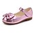 voordelige Platte schoenen voor kinderen-Voor meisjes Platte schoenen Comfortabel Mary Hane Bloemenmeisjesschoenen PU Kleine kinderen (4-7ys) Informeel Roze Goud Zwart Lente zomer
