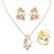 cheap Jewelry Sets-Women&#039;s Pearl Jewelry Set Pearl, Imitation Pearl, Rhinestone Ladies, European, Fashion Include For Wedding Party Daily Casual / Rings / Earrings / Necklace