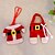 cheap Christmas Decorations-6PCS/Set Christmas Santa Silverware Holders Pockets Dinner Decor