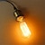 abordables Ampoules incandescentes-5 pièces 40 W E26 / E27 ST58 Jaune chaud 2200-3000 k Intensité Réglable Ampoule à incandescence Vintage Edison 220-240 V