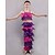 cheap Kids&#039; Dancewear-Latin Dance Top Tassel Training Performance Sleeveless Natural Polyester