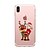 economico Anteprima Saldi di Natale-Custodia Per Apple iPhone X / iPhone 8 / iPhone 7 Transparente / Fantasia / disegno Per retro Natale Morbido TPU per iPhone X / iPhone 8 Plus / iPhone 8