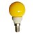 tanie Żarówki LED kuliste-1 szt. 0.5 W Żarówki LED kulki 15-25 lm E14 G45 7 Koraliki LED Dip LED Dekoracyjna Żółty 100-240 V / ROHS