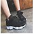 Χαμηλού Κόστους Γυναικεία Sneakers-Γυναικεία Αθλητικά Παπούτσια Χειμώνας Κορδόνια Διαφορετικά Υφάσματα Πλατφόρμα Αναρριχητικά φυτά Περπάτημα Τούλι PU Μαύρο Ροζ Γκρίζο