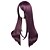 ieftine Peruci Sintetice Trendy-Peruci Sintetice Kinky Straight Kinky Straight Perucă Mediu Violet Păr Sintetic Pentru femei Violet