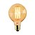 baratos Incandescente-1pç 25 W E26 / E26 / E27 / E27 G80 Branco Quente Incandescente Vintage Edison Light Bulb 220-240 V / 110-130 V