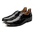 olcso Férfi fűzős bőrcipők-Férfi Félcipők Kényelmes cipők Brit Buli és este Hivatal és karrier Oxford Fekete Piros Tengerészkék Ősz Tavasz