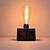 billige Glødelamper-1pc 40 W E26 / E27 / E27 G80 Varm hvit Glødende Vintage Edison lyspære 220-240 V