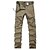 cheap Trousers &amp; Shorts-Men&#039;s Hiking Cargo Pants Solid Color Winter Outdoor Multi-Pocket Wear Resistance Cotton Pants / Trousers Khaki Hiking Outdoor Exercise Multisport S M L XL XXL