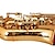 tanie Instrumenty dęte-Złoty lakier Saksofon C601 Saksofon tenorowy Bb - Mosiądz Profesjonalne instrumenty dęte dla początkujących wykonawców i entuzjastów