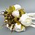 baratos Bouquets de Flores para Noiva-Bouquets de Noiva Buquês Casamento / Festa Outros Material / Poliéster 11.8&quot;(Aprox.30cm)