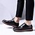 abordables Oxfords Homme-Chaussures de confort Printemps / Automne De plein air Oxfords Gomme Noir / Jaune / Marron