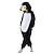 cheap Kigurumi Pajamas-Kid&#039;s Kigurumi Pajamas Penguin Onesie Pajamas Polar Fleece Black Cosplay For Boys and Girls Animal Sleepwear Cartoon Festival / Holiday Costumes / Leotard / Onesie