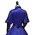 Χαμηλού Κόστους Ιστορικές &amp; Vintage Στολές-Μαρία Αντωνιέτα Ροκοκό Βικτοριανό 18ος αιώνας Κοκτέιλ Φόρεμα Vintage Φόρεμα Φορέματα Γυναικεία Στολές Ουρανί Πεπαλαιωμένο Μεταμφίεση Πάρτι Χοροεσπερίδα Μακρυμάνικο Μέχρι τον αστράγαλο Βραδινή τουαλέτα