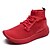cheap Men&#039;s Boots-Men&#039;s Comfort Shoes PU Fall Boots Red / Black