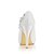 cheap Wedding Shoes-Women&#039;s Wedding Shoes Glitter Crystal Sequined Jeweled Wedding Party &amp; Evening Summer Crystal Stiletto Heel Peep Toe Basic Pump Elastic Fabric Ivory
