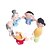 cheap Puppets-6 pcs Action Figure Finger Puppets Puppets Hand Puppets Cute Lovely Textile Plush Imaginative Play, Stocking, Great Birthday Gifts Party Favor Supplies Girls&#039;