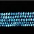 Недорогие Бусины-Ювелирные изделия DIY 46 штук Бусины Синтетические драгоценные камни Синий Круглый Шарик 0.8 cm DIY Ожерелье Браслеты