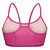 abordables Soutiens-gorge de sport-Femme Brassière de Sport Soutien-Gorges de Sport Elasthanne Yoga Course / Running Respirable Séchage rapide Perméabilité à l&#039;humidité Rembourré Soutien Moyen Noir Blanche Violet Rouge Fushia Rose