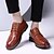 voordelige Heren Oxfordschoenen-Comfort schoenen Lente / Herfst ulko- Oxfords Rubber Zwart / Geel / Bruin