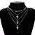 cheap Necklaces-Women&#039;s Layered Necklace Layered Cross Ladies Fashion Multi Layer Alloy Gold Silver Necklace Jewelry For Birthday Gift Daily Ceremony Evening Party