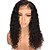 Χαμηλού Κόστους Περούκες από Ανθρώπινη Τρίχα με Δαντέλα Μπροστά-Φυσικά μαλλιά Δαντέλα Μπροστά Χωρίς Κόλλα Δαντέλα Μπροστά Περούκα Μέσο μέρος στυλ Μογγολική Σγουρά Jerry curl Περούκα 130% Πυκνότητα μαλλιών 10-24 inch / Φυσική γραμμή των μαλλιών / Αμεταποίητος