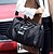 رخيصةأون حقائب السفر-قماش اكسفورد نموذج / طباعة شنطة سفر الأماكن المفتوحة أسود / خريف &amp; شتاء
