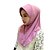 preiswerte Kostüme aus aller Welt-Kopfbedeckung / Abaya / Hijab / Khimar Modisch Rot / Blau / Rosa Seide Cosplay Accessoires Kostüme