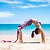 voordelige Pilates-Yoga riem Nylon Stretch Duurzaam Verstelbare D-ringsluiting Fysiotherapie stretching Verbetering van flexibiliteit Yoga Pilates Training&amp;Fitness Voor Buitensporten Yoga