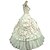 voordelige Historische &amp; vintage kostuums-Maria Antonietta vakantie jurk Galajurken Cocktail jurk Schoolfeest Japans Cosplaykostuums Wit