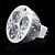 billige LED-spotlys-5pcs 6 W LED-spotlys 450 lm MR16 3 LED Perler Højeffekts-LED Dekorativ Varm hvid Kold hvid 12 V / 5 stk. / RoHs