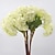 ieftine Flori Artificiale-Flori artificiale 3 ramură Pastoral Stil Hydrangeas Față de masă flori