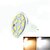 billige Bi-pin lamper med LED-SENCART 5W 3500/6000/6500lm GU4(MR11) LED-spotpærer MR11 12 LED perler SMD 5730 Mulighet for demping / Dekorativ Varm hvit / Kjølig hvit