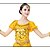זול הלבשה לריקודי בטן-ריקוד בטן חולצות בגדי ריקוד נשים הצגה שיפון Paillette שרוולים קצרים גבוה עליון