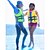 billiga Våtdräkter och dykning kostymer-HISEA® Flytväst Lättviktsmaterial Neopren Simmning Dykning Snorkelfenor Överdelar för Vuxen / Vinter