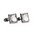 cheap Men&#039;s Accessories-Cufflinks Elegant Formal Fashion Classic Crystal Alloy Brooch Jewelry Purple White For Party Wedding Business / Ceremony / Wedding Evening Party