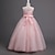 Χαμηλού Κόστους Φορέματα για πάρτι-Παιδιά Κοριτσίστικα Φόρεμα Φλοράλ Αμάνικο Πάρτι Γλυκός Βαμβάκι Πολυεστέρας Ροζ πριγκίπισσα φόρεμα Καλοκαίρι Άνοιξη Λευκό Ανθισμένο Ροζ Βυσσινί