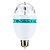 halpa Lamput-3 W LED-pallolamput 270 lm E26 / E27 3 LED-helmet Teho-LED RGB 85-265 V / # / #