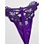 cheap Sexy Lingerie-Women&#039;s G-strings &amp; Thongs Panties Ultra Sexy Panty Underwear Lace Solid Colored Lace Low Waist Super Sexy Black Purple One-Size