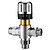 abordables Accessoires de robinets-Accessoire de robinet - Qualité supérieure - Moderne Laiton Adaptateur de tuyau fileté - terminer - Chrome