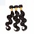 abordables 3 paquets extensions cheveux humains-Lot de 3 Tissage de cheveux Cheveux Brésiliens Ondulation naturelle Extensions de cheveux humains Cheveux Naturel Rémy 100% faisceaux d&#039;armure de cheveux remy Tissages de cheveux humains Extensions