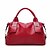 cheap Handbag &amp; Totes-Women&#039;s Bags PU Leather Tote Zipper Leather Bags Outdoor Black Blue Red Blushing Pink