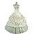 זול תחפושות מהעולם הישן-מריה אנטוניאטה שמלת חופשה שמלות נשף שמלת קוקטייל סיום לימודים יַפָּנִית תחפושות קוספליי לבן
