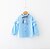 זול קפוצ&#039;ונים וסווטשירטים-פעוטות בנות חולצה שרוול ארוך אחיד ורוד מסמיק כחול בהיר כותנה יְלָדִים צמרות אביב פשוט