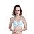 cheap Bras &amp; Bralettes-Women&#039;s Push-up Wireless 3/4 Cup Bra Solid Colored Daily Work Black Lavender Light Green