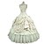 cheap Historical &amp; Vintage Costumes-Maria Antonietta Vacation Dress Prom Dress Cocktail Dress Homecoming Japanese Cosplay Costumes White