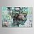 voordelige Abstracte schilderijen-Hang-geschilderd olieverfschilderij Handgeschilderde Horizontaal Mensen Hedendaags Eenvoudig Modern Inclusief Inner Frame