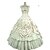 זול תחפושות מהעולם הישן-מריה אנטוניאטה שמלת חופשה שמלות נשף שמלת קוקטייל סיום לימודים יַפָּנִית תחפושות קוספליי לבן