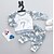 preiswerte Sets-3D Geometrisch Kleidungsset Langarm Frühling Aktiv Polyester Baby Täglich